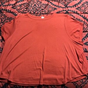 Orange old navy crop top